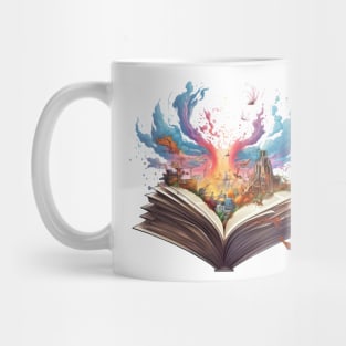 Unleash Your Imagination: The Magic of Books Mug